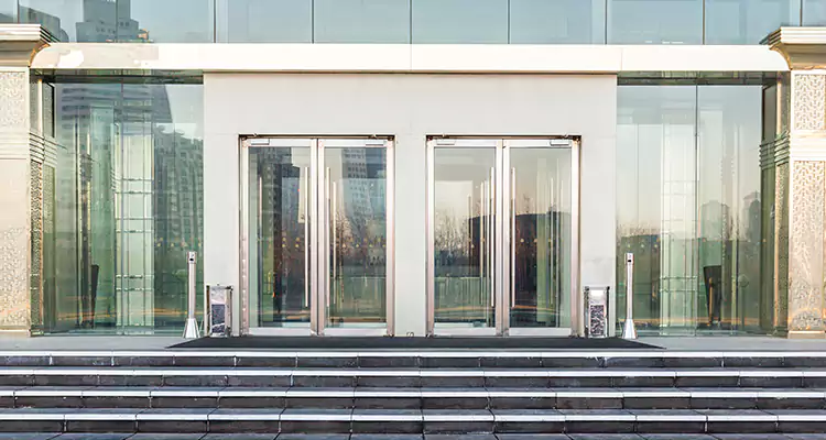 Automatic Sliding Storefront Doors Replacement in Naples, FL