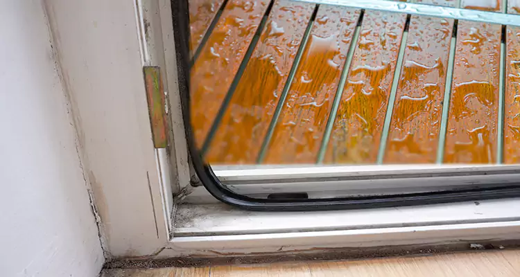 Water Leaking Wooden Patio Doors Repair in Naples, FL