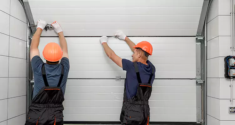 Garage Door Bottom Panel Repair in Naples, FL